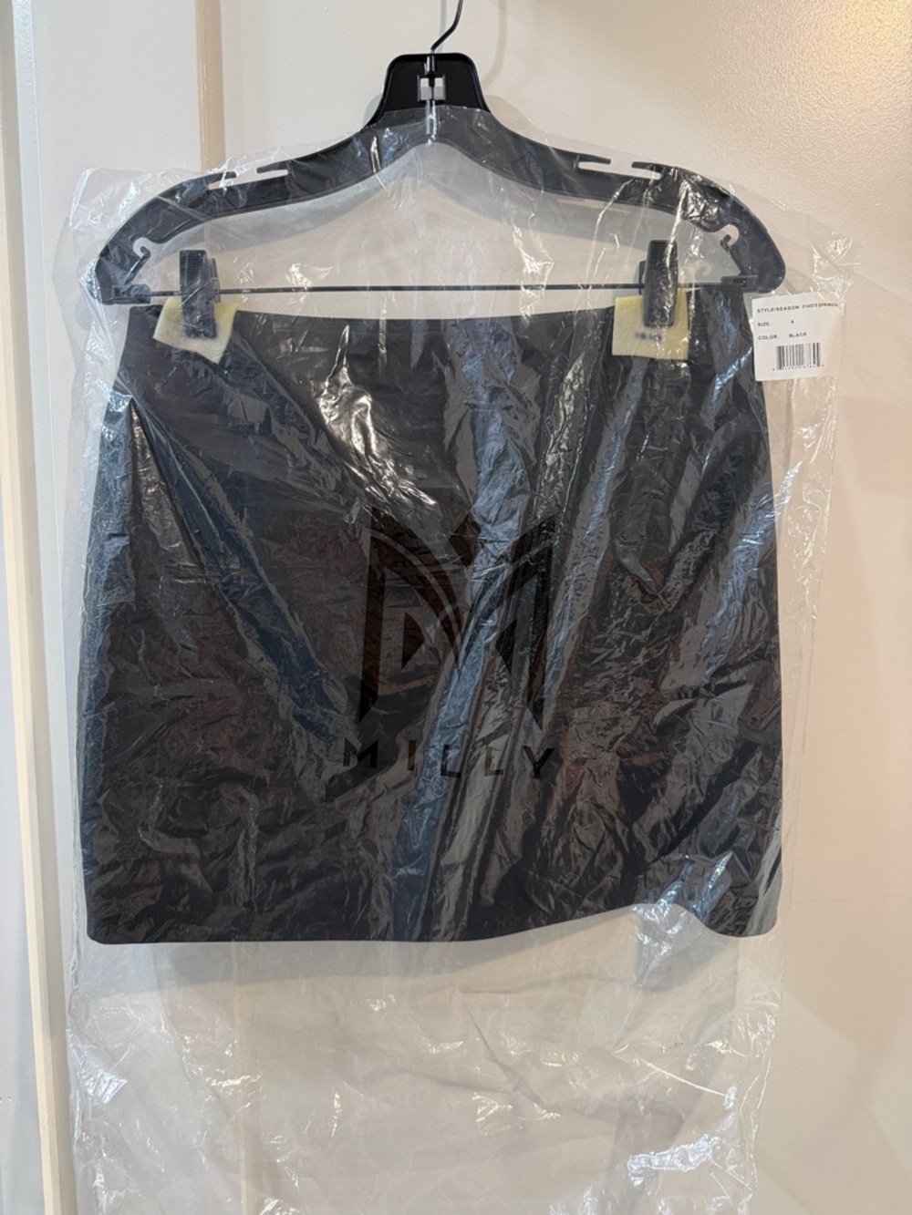 Milly Black Mini Skirt